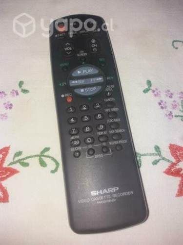 Control remoto Sharp vhs