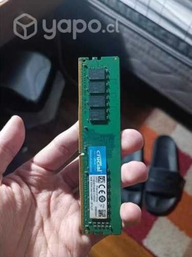 Ram 16gb de 2400mhz crucial