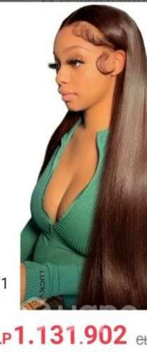 Peluca cabello  humano