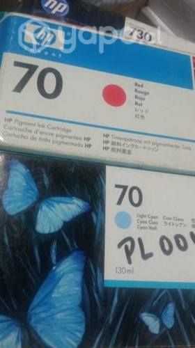 Tintas HP 70 colores originales de 130ml