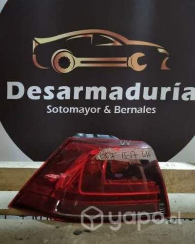 Foco trasero golf 2015 a 2017 lh 1.5