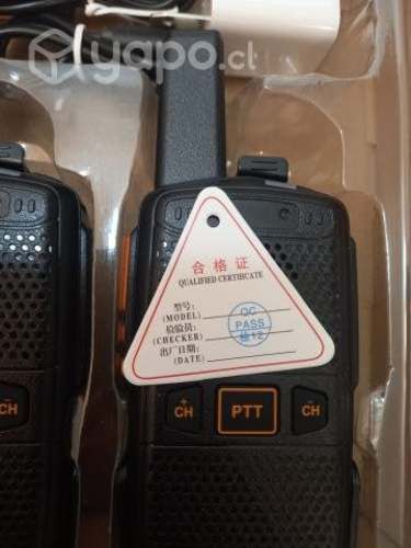 Walkie talkie ultra compacto