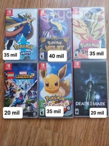 Juegos Nintendo switch perfecto estado