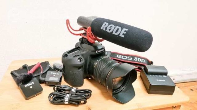 Kit Camara Canon 80D+Lente Sigma 17-50mm f/2.8 EX