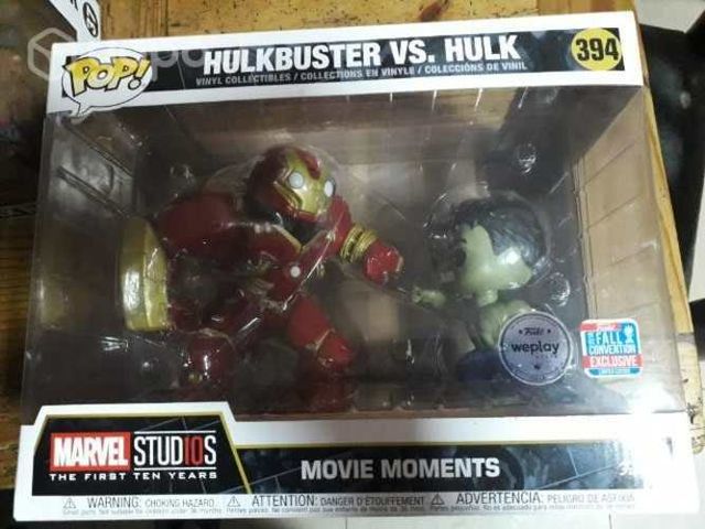 Funko Pop Hulkbuster vs hulk