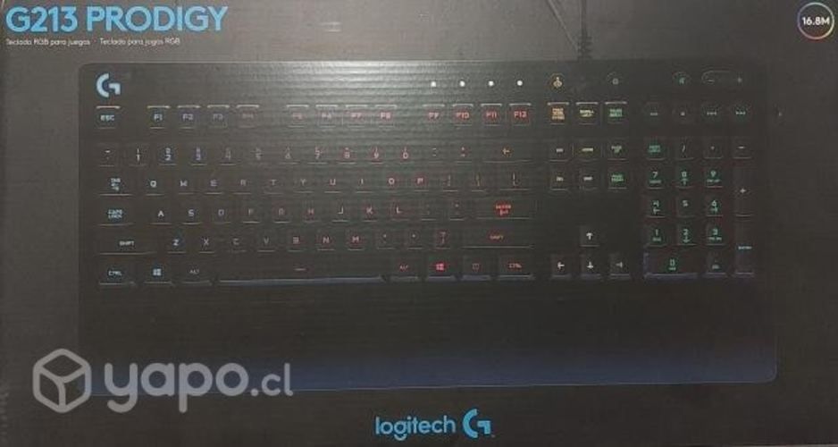 Teclado Logitech G213 Prodigy (Inglés)