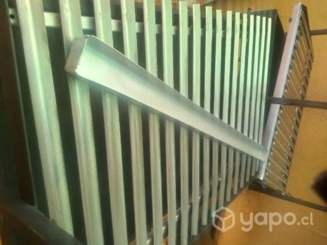 Parrillas en acero inoxidable