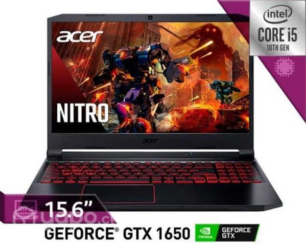 NoteBook Nitro Gamer Potencia Trabajo y Juegos
