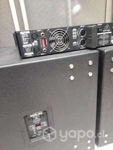 Par de Sub Woofer Pasivo mas Power de 4000 w