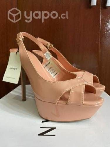 Sandalias altas Mango Número 38