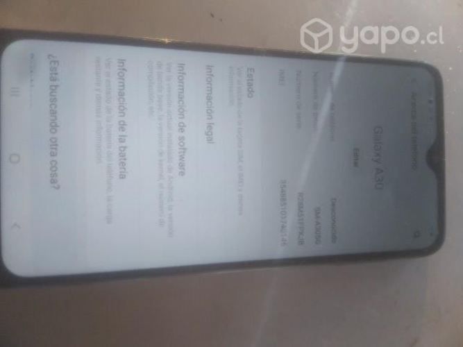 Celular Samsung a30