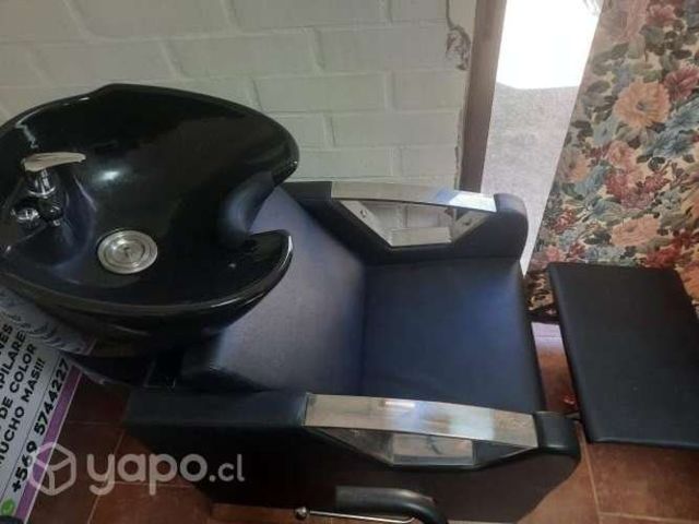 Lavapelo y silla reclinable por no uso