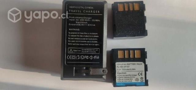 Cargador batería video JVC