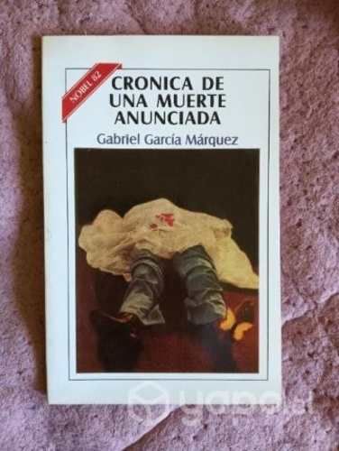 Libro Crónica de una muerte anunciada de Gabriel G