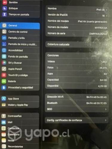 IPad Air 64gb