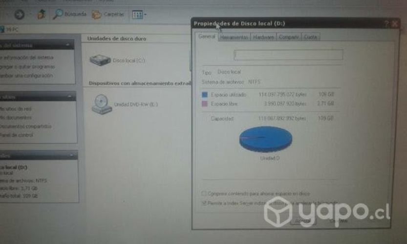 Notebook HP Compaq WinXP