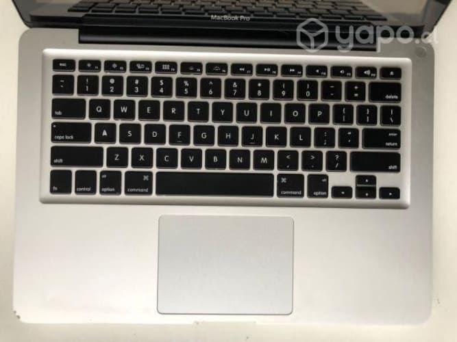 Macbook pro 12gb ram ssd 750gb almacenamiento