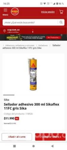 Silicona Sellante SIKA