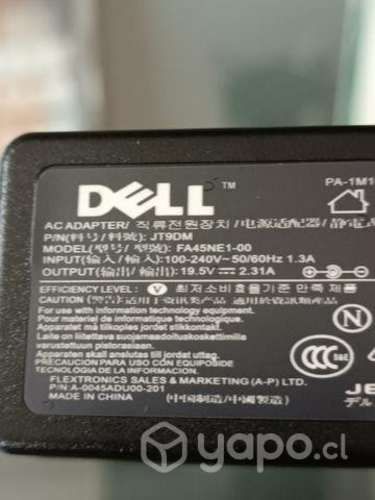 Cargador Dell 19.5 V 2.31 A 45 W