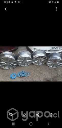 Llantas y adaptadores vw escarabajo