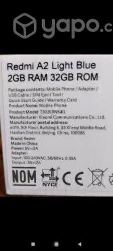Celular Xiaomi redmi A2