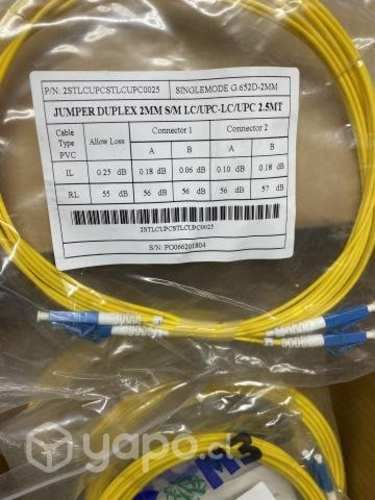 Jumper de fibra optica