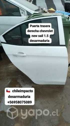 Puerta trasera derecha Chevrolet sail 1.5