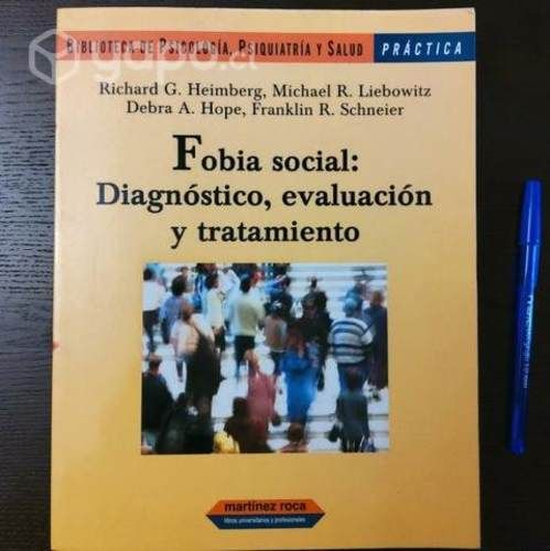 Libro Fobia Social: Diagnóstico, evaluación y tra