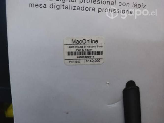 Tabla digitalizadora Wacom intus 5 touch