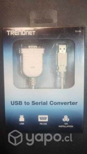 Cable Adaptador Usb A Serial Rs232