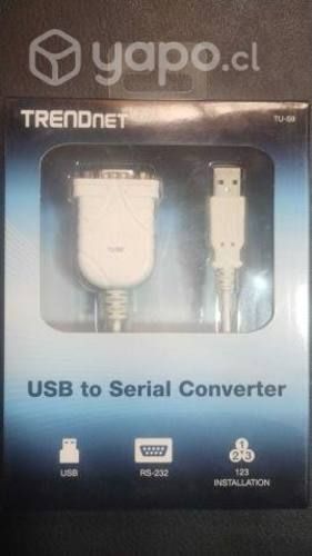 Cable Adaptador Usb A Serial Rs232