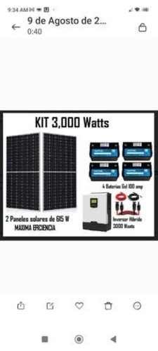 Ultimos kit de energía solar al costo