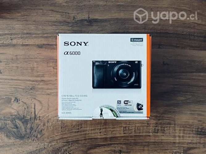 Cámara Sony 6000