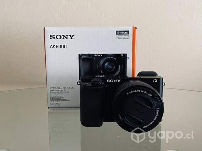 Cámara Sony 6000