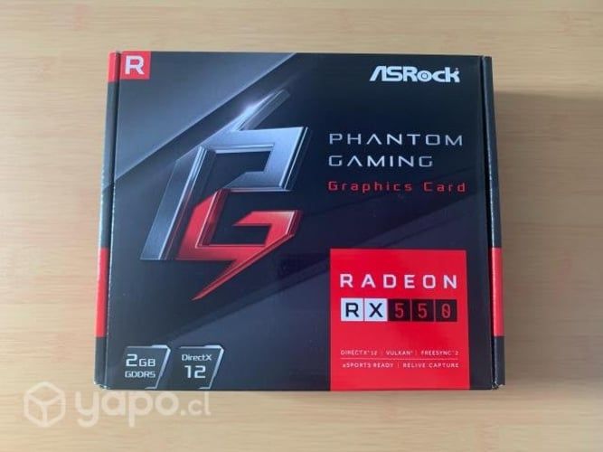Tarjeta de video RX550 2GB