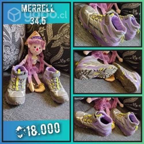 Botin zapatilla Merrel 34.5