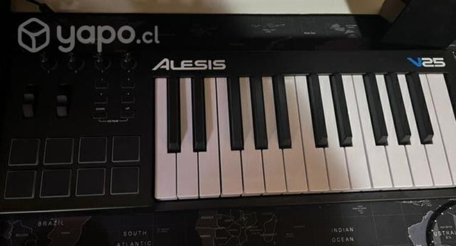 Teclado midi alesis v25