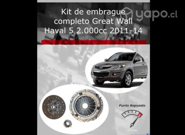 Kit embrague Great Wall H5 2.0/2.4cc 2011-14