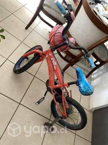 Bicicleta Spiderman