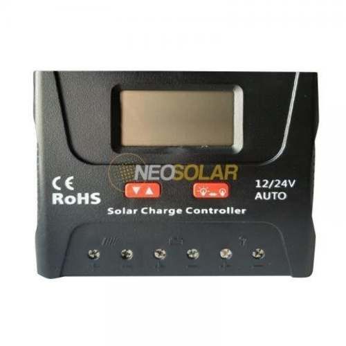 Regulador De Carga Solar 50ah 12v/24v