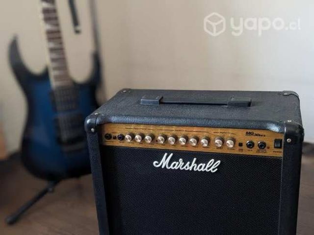 Amplificador de guitarra Marshall 30W + Footswitch