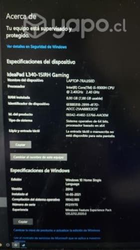 Notebook Lenovo S340