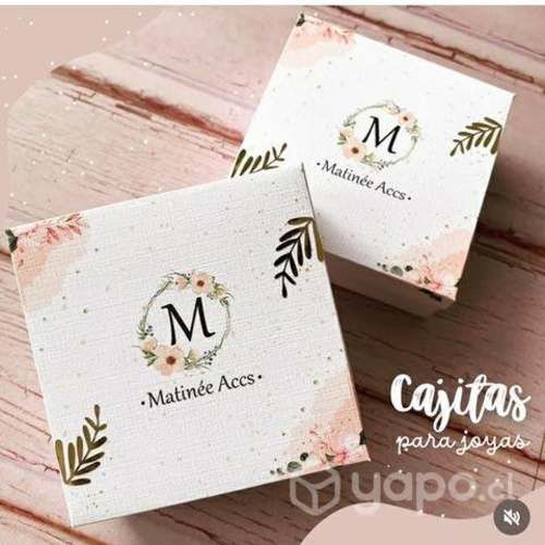 Cajitas personalizadas para joyas