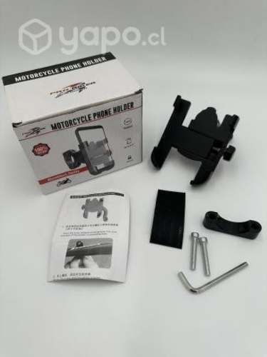 Porta Smartphone Celular 360° Metálico Moto/Bici