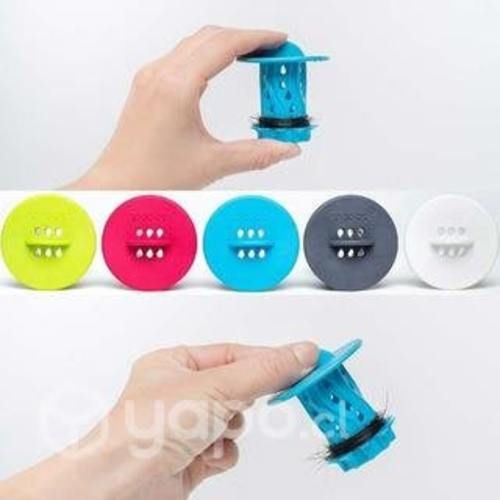 Tapón Atrapa Cabello Pelos Tina Baño