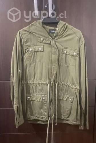 Chaqueta verde militar