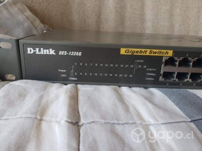 Switch Gigabite DLINK DES-1226G