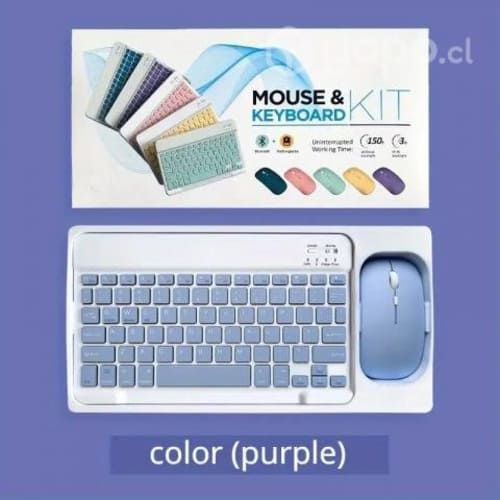 Pack teclado + mouse bluetooh electro movil