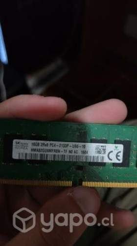 Ram de 16gb sk hynix korea 2133mz