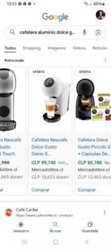 Cafetera dolce gusto